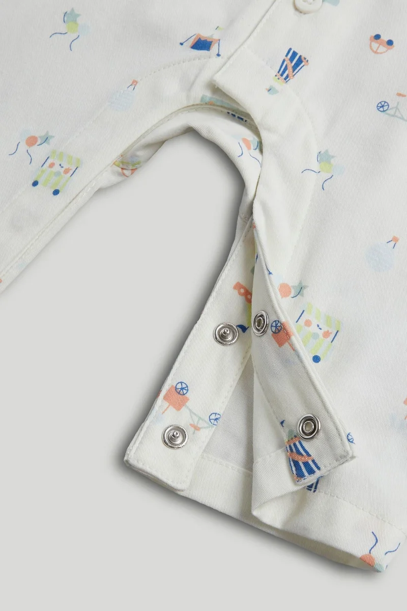 mothercare Carnival All-in-One Cotton Pyjamas